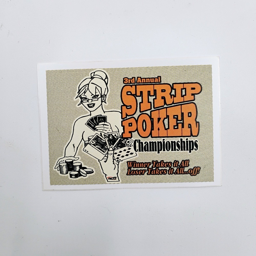 NC17 Clothing Sticker Vintage 1990's Skateboards Surf Skate Streetwear Y2K